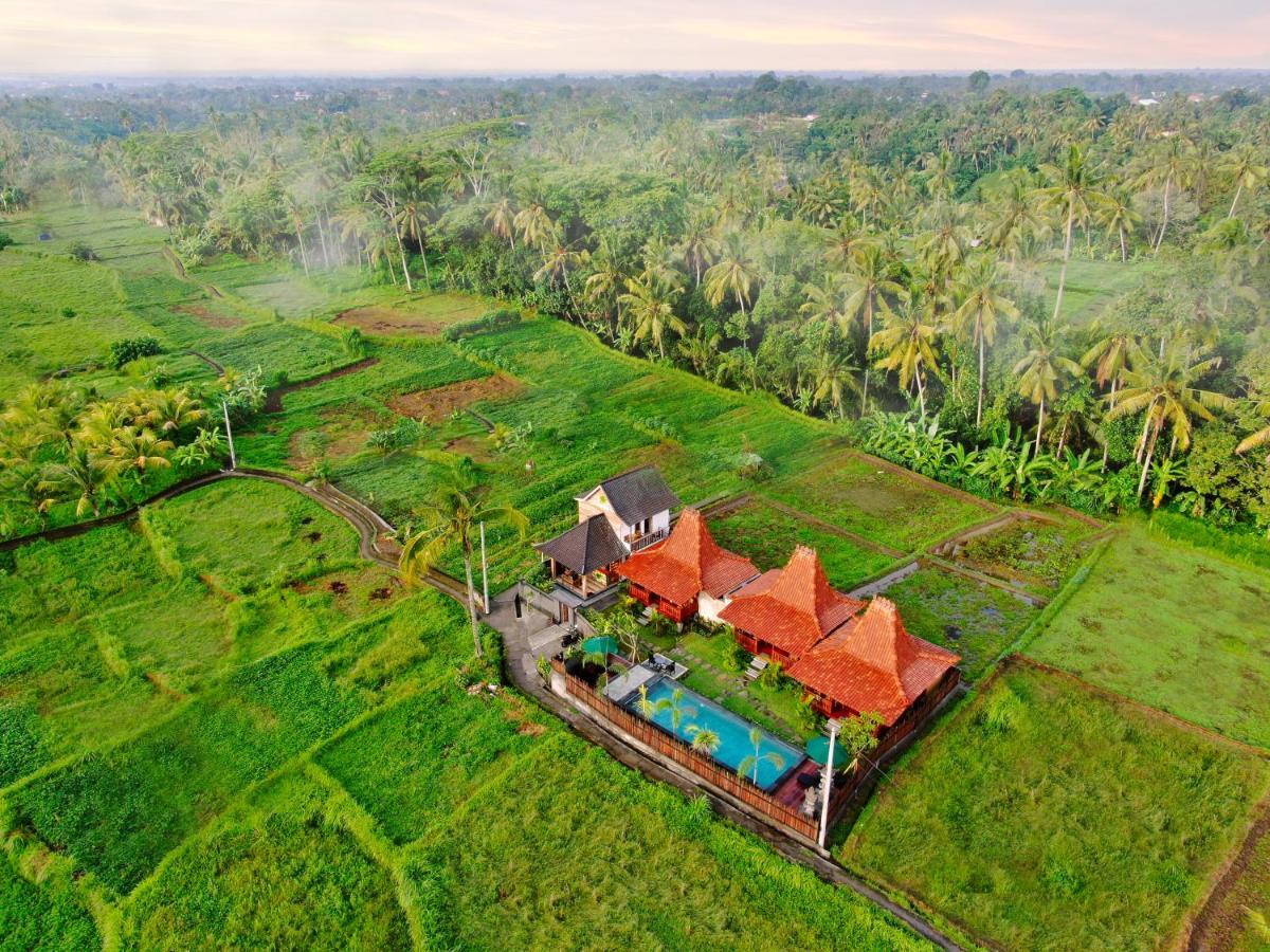 Romantic Deluxe 0Ne-Bedroom Wooden Villa 3 Ubud Exterior foto